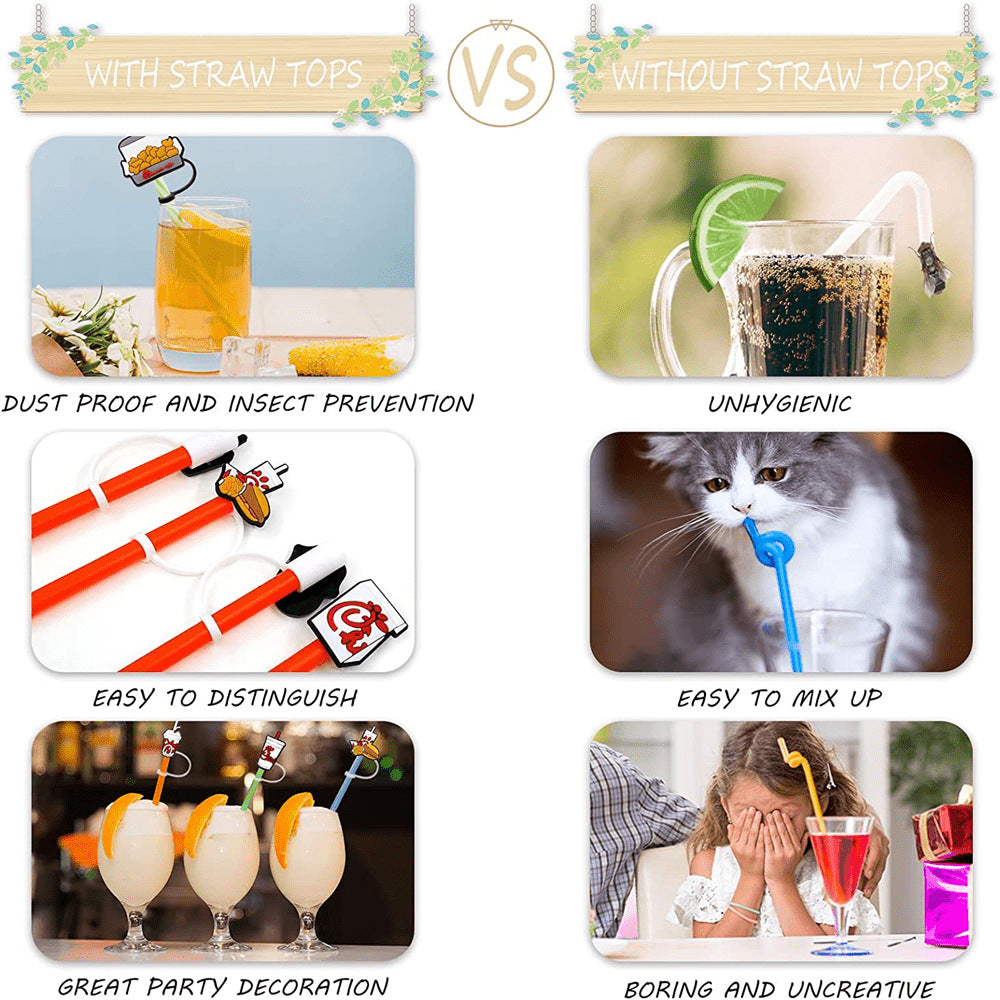 Wholesale Reusable Drinking Straw Lid Straw Accessories